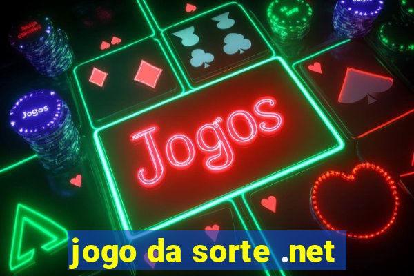 jogo da sorte .net